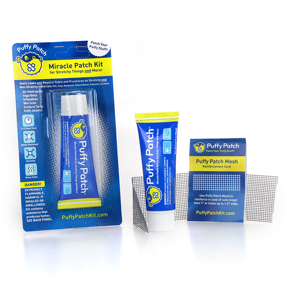 Puffy Patch Kit - Miracle Patch Kitfor Stretchy Things and More!